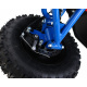 Čtyřkolka Highper s baterií Blue 35km/h + Střídavý motor 1000W + Nafukovací kola + Nastavení sedadla