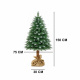 Aga Vánoční stromeček 150 cm s kmenem