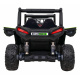 Buggy UTV Off-roader pro děti Zelená + dálkové ovládání + nosič zavazadel + pomalý start + EVA + MP3 LED