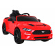 Ford Mustang GT auto na baterie pro děti Červené + Nastavitelné sedadlo + LED audio + EVA + Pomalý start