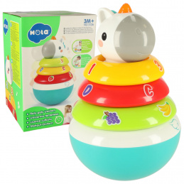 Duhový Jednorožec vzdělávací Pyramida HOLA