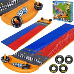 SUPER RACE dvojitá skluzavka 4,88 m Bestway 52391