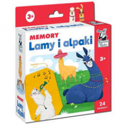 Kapitán Nauka Memory Lamy a alpaky 3+ GR0636 univerzální