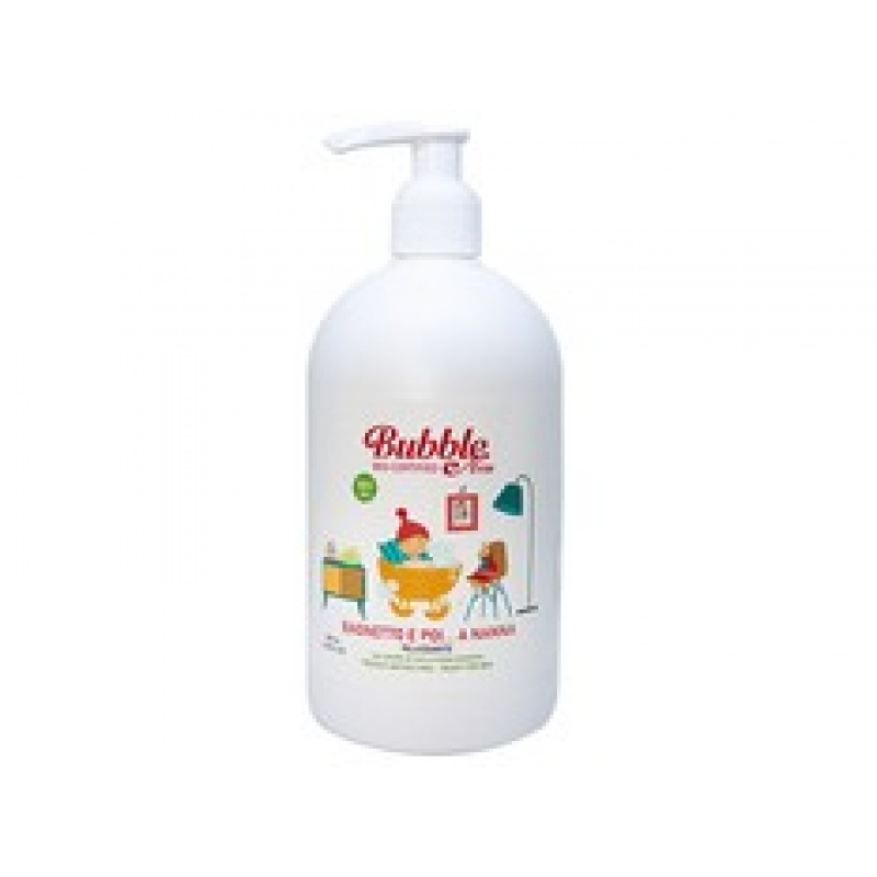 Ekologické dětské mléko do koupele 500 ml 0m+ BUBBLE&CO