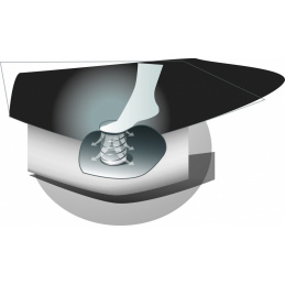 Velurová matrace QUEEN 203 152 28cm BESTWAY