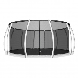 Aga Vnitřní ochranná síť 500 cm na 12 tyčí Černá síť / Černá (kruh)