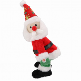 Hrající vánoční skřítek Santa Claus