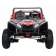 Čtyřmístná bugina ATV RACING UTV2000 s li-ion baterií Červená