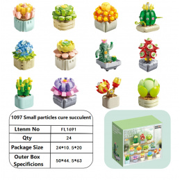 Sada Kostek Květiny 1097ks.