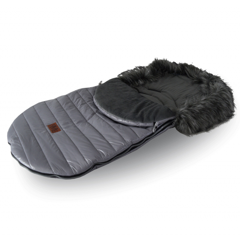 Nestor Fusak R2 s kožíškem Šedý