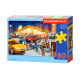 CASTORLAND Puzzle 60 dílků - Čerpací stanice