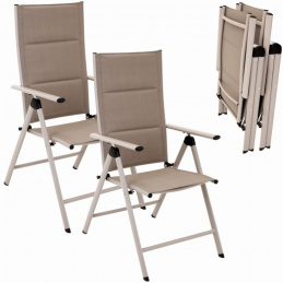 2 x Skládací zahradní židle