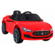Maserati Ghibli baterie pro děti Červená + Dálkové ovládání + Pomalý start + EVA + MP3 USB + LED dioda