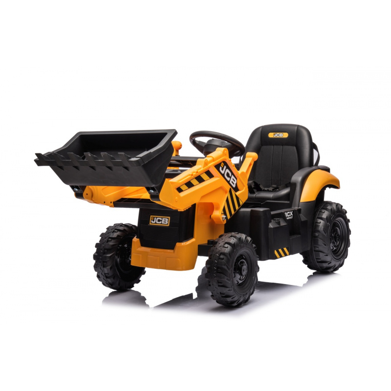 Vozidlo JCB s bagrem Žlutá