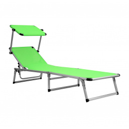 Aga Zahradní polohovací lehátko GARDEN EXCLUSIVE MC372310LG Lime Green