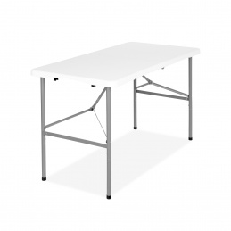 Aga Skládací plastový stolek 122x61x74 cm