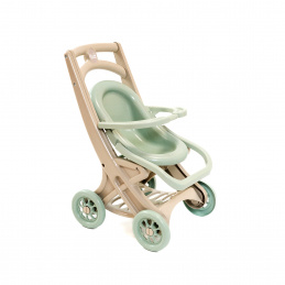 Doloni Plastový kočárek pro panenky Béžový