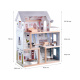 Dřevěná vila pro panenky v Boho stylu a LED světly ZA4131