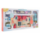 Rozkládací vila se 3 figurkami pro děti 3+ Příslušenství + zvuky + světla + nábytek + samolepky