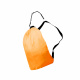 Aga Nafukovací vak LAZY BAG 230x70 cm Černý/Oranžový