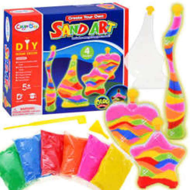 Obrázek v lahvi Barevný písek Udělej si sám ZA1517