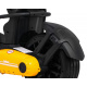 Dětská motokára na baterie Bolid XR-1 žlutá + nastavitelná řídítka + tvarované sedadlo