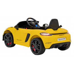 Vozidlo Porsche 718 Žluté MP4