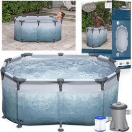 Bestway Sada Nádrž na OTUŽOVÁNÍ Glacial Dip + pumpa 150x90cm 6002N univerzální