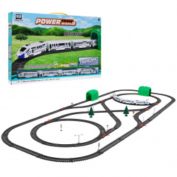 Velký vlak pro děti 4+ Vlak s vagóny + trať 9+ metrů 70 el.