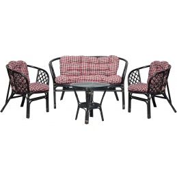 Aga Ratanová sestava BAHAMA Black Red-White