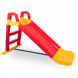 Doloni Skluzavka s madlem 140 cm Červeno-žlutá