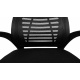 Aga Kancelářské ergonomické křeslo Černé