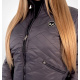 Versace 19.69 Dámský prošívaný kabát C68 Grey