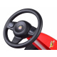 ABARTH sportovní šlapací motokára PA0167 - Červená