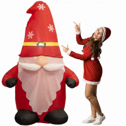 Nafukovací trpaslík s LED osvětlením - 190 cm