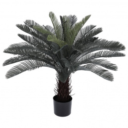 Umělá pokojová palma zelená - 90 cm