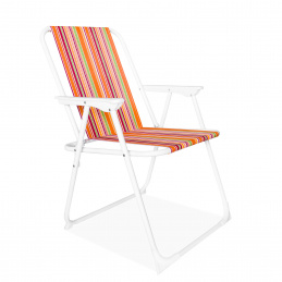 Linder Exclusiv Křeslo PO2600ST Tropic s pruhy