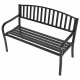 Aga Kovová zahradní lavice MR2006 127x60x87 cm