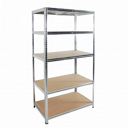 Linder Exclusiv Kovový regál 180x100x60 cm 5 polic