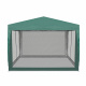 Aga Zahradní altán s moskytiérou 3x3 m Zelený