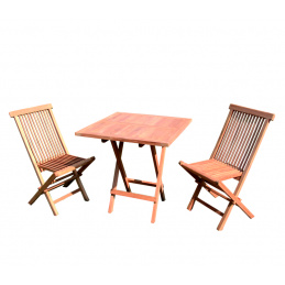 Linder Exclusiv Teaková sestava TEAK BALKON SET TH019