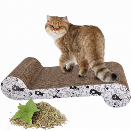 Kartónové škrabadlo pro kočku 28x60