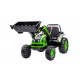 Vozidlo Bagr Traktor Zelená