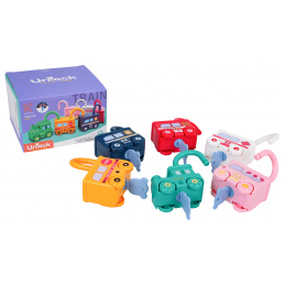 Sada Vlak s Vagóny Klády