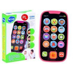 První telefon pro dítě ZA2831 - Růžový