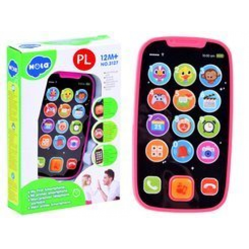 První telefon pro dítě ZA2831 - Růžový