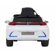 Mercedes Benz AMG EQA pro děti Bílá + Dálkové ovládání + 5bodové bezpečnostní pásy + EVA + MP3 displej + LED dioda