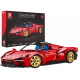Sada Stavebnic Sportovní Auto Červené R/C 1958ks.