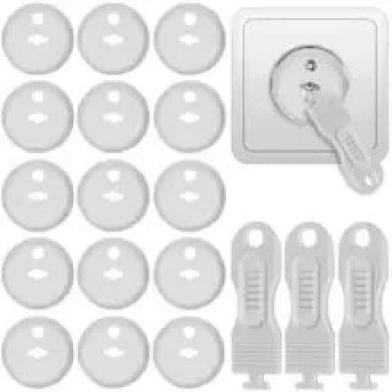 Ochrana zásuvky - Bílá Ruhhy 19223