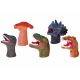 Dinosauří prstové loutky gumové figurky 5 ZA4333